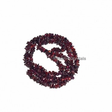 Garnet Chips Stone necklace