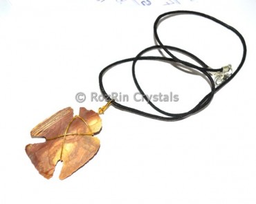 Eagle Arrow Agate Necklace