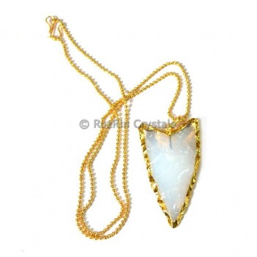 Oplaite V Shape Electroplated Necklace