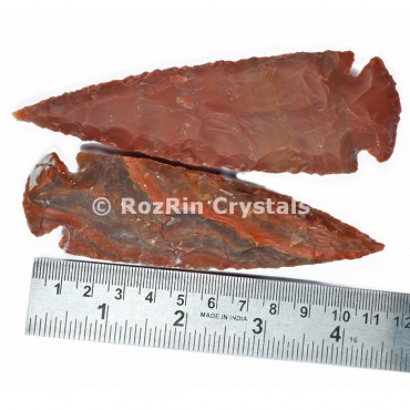 Indian Agate Arrowheads 4 Inches