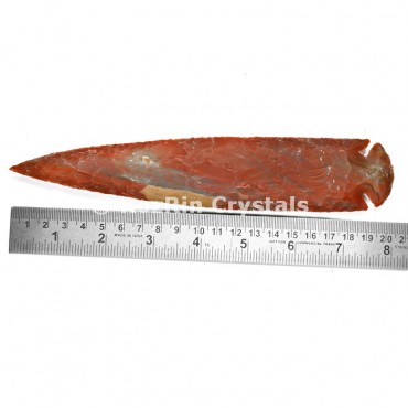 Indian Agate Arrowheads 8 Inches