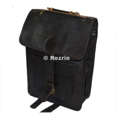 BLACK JLB BACK PACK LEATHER BAG