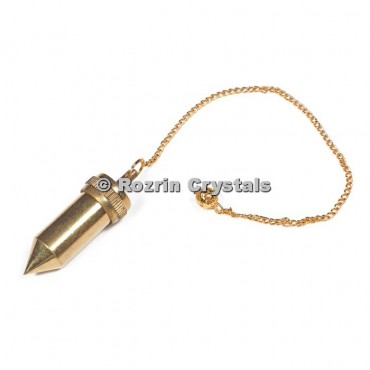 Brass Metal Pencil Point Pendulums