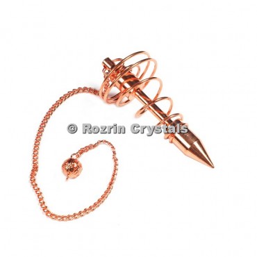 Brass Copper Divination Spring Pendulums