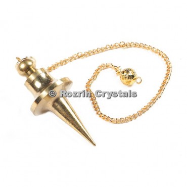 Brass Gold Sharp Point Pendulums