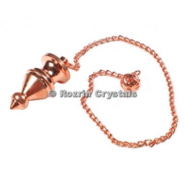Brass Copper Dowsing Style 1 Pendulums
