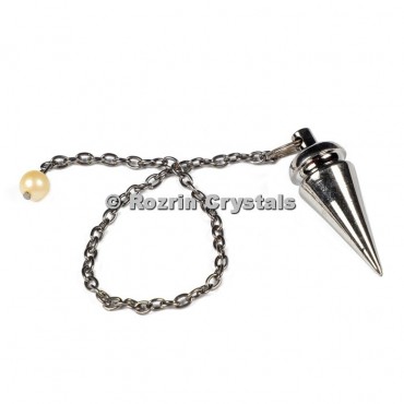 Brass Silver Cone Point Pendulums