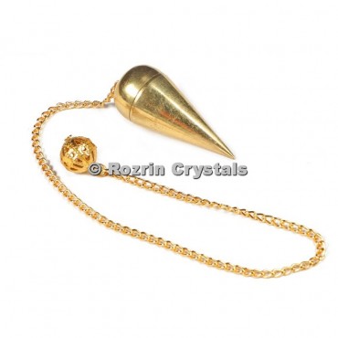 Plane Brass Sharp Point Opanable Pendulums