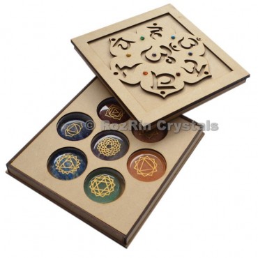 Sanskrit Symbol Seven Chakra Gift Box