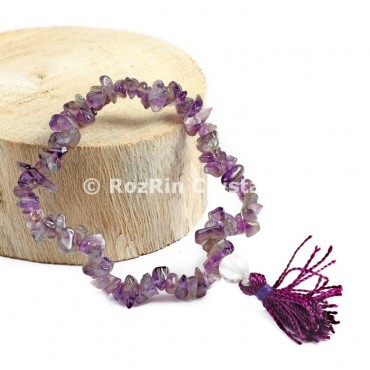 Amethyst Chips Power Bracelets