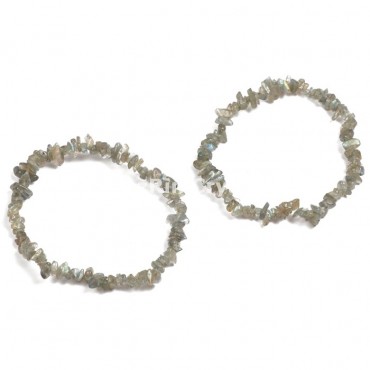 Labrodrite Chips Bracelets
