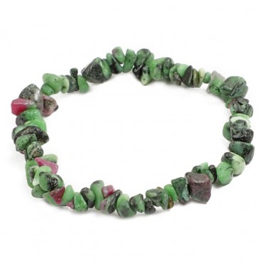 Ruby Fuchsite Chips Bracelets