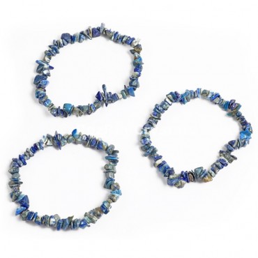 Lapis Chips Bracelets