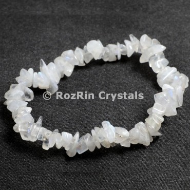 Rainbow Moonstone Chips Bracelets