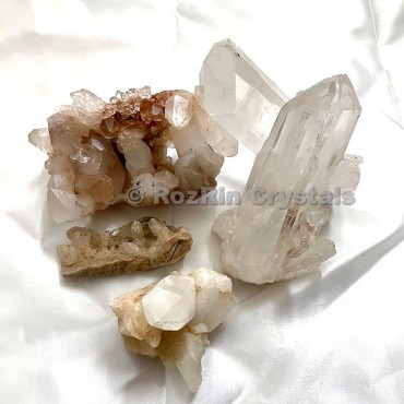 Crystal Quartz Clusters