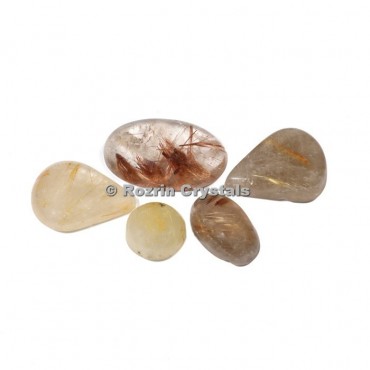 Golden Rutile Cabochons