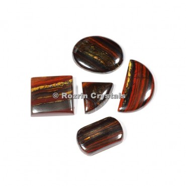 Iron Tiger Eye Cabochons