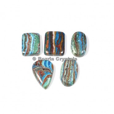 Rainbow Calsilica Cabochons