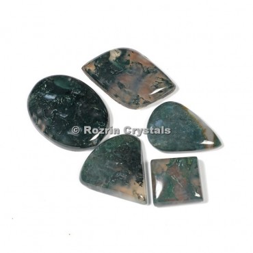 Moss Agate Cabochons