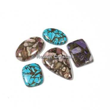 Mix Copper Cabochons