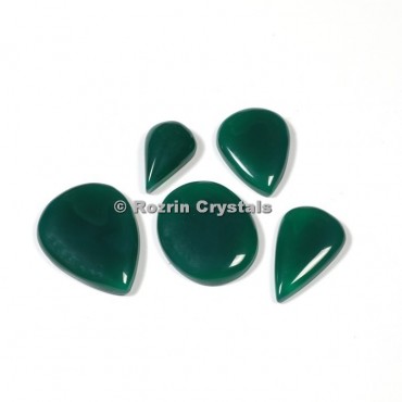 Green Onyx Cabochons