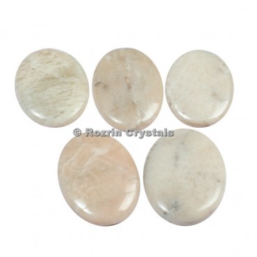 Cream Moonstone Cabochons