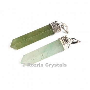 Green Aventurine cap pencil Pendant