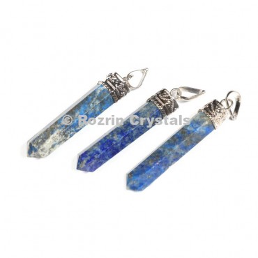 Lepis Lazuli cap Pencil Pendant