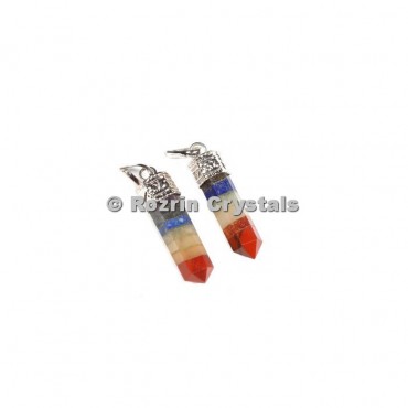 Chakra Bonded cap Pencil Pendant