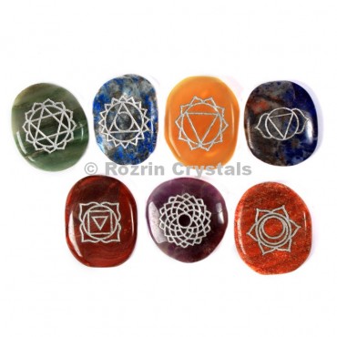 Unshape Engraved Chakra set