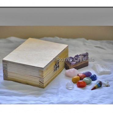 Wholesale Customized Natural Healing Crystal Stone Maditation Kit