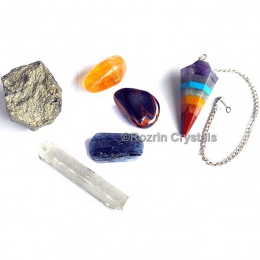 Chakra Crystals Healing Set
