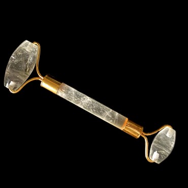 Clear Crystal Stone Roller Massager Tool