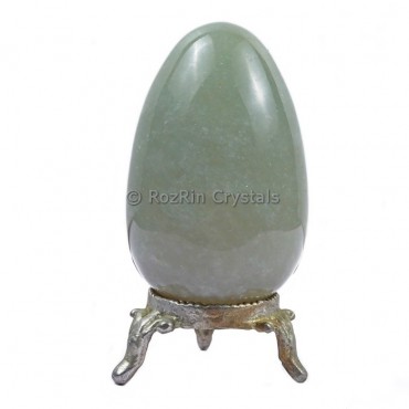 Green Aventurine Gemstone Egg