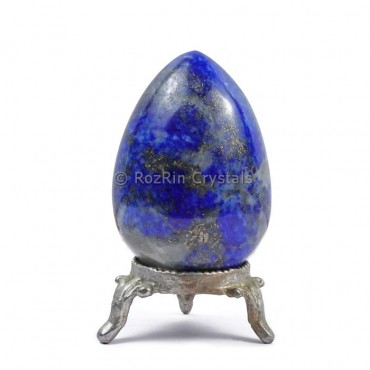 Lepis Lazuli Gemstone Egg