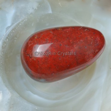 Red Jasper Gemstone Egg