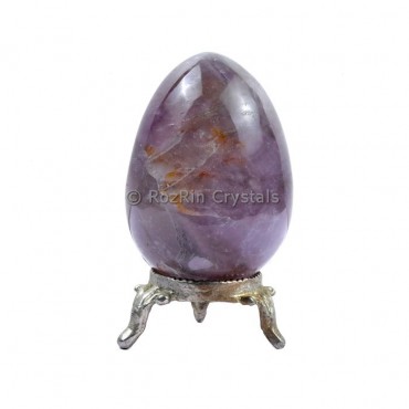 Amethyst Gemstone Egg