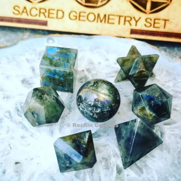 Lebrodrite Sacred Geometry set