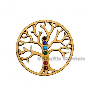 Tree of Life Chakra Crystal Grid