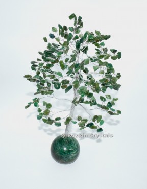 Green Jade With Ball Base Tree