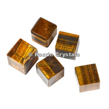 Tiger Eye Cube