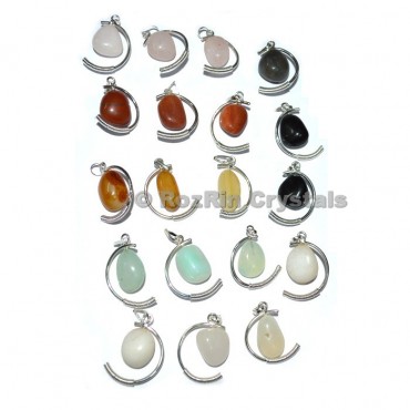 multi Gemstone Fancy Pendant