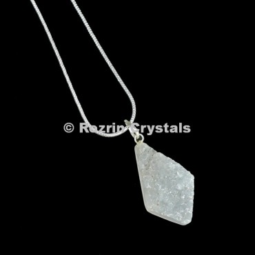 Crystal Druzy Arrow Pendants