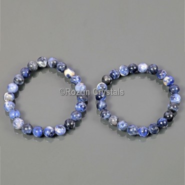 Handmade Lapis Lazuli Gemstone Bracelet