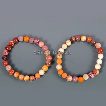 Mookaite Jasper Gemstone Bracelet