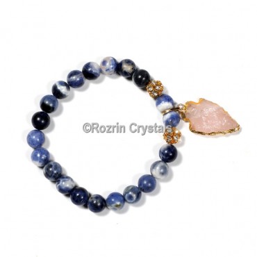 Lapis Lazuli With arrow Bracelet