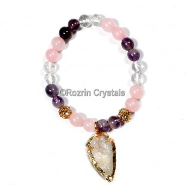 RAC Multicolour With Arrow Gemstone Bracelet