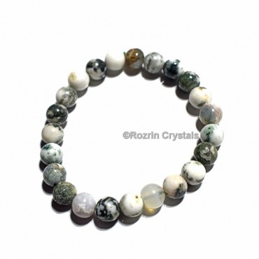 Tree Agate Healing Bracelet