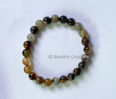 Black onyx Banded Bracelet