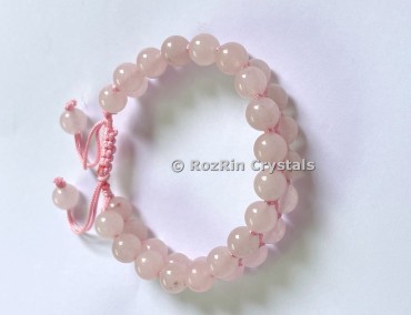 Rose Quartz Double layer Bracelet